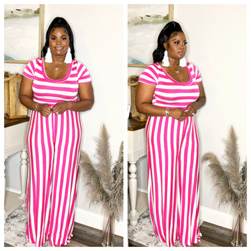 Millie Stripe Jumpsuit